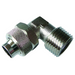 Aignep Male Stud Elbow | 1/8" BSPT Male | 5-3mm Tube O/D & I/D | QML05/02 - FluidAirFittings
