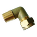 Wade Equivalent Brass BSPT Male Stud Elbow 1/4" BSPT Male 3/16" Tube O/D 8021/3 - FluidAirFittings
