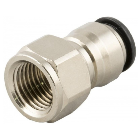 Aignep 50000  Series Push-In Female Stud Fitting BSPP 1/4" - 8mm Tube | 50030N8-1/4