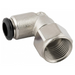 Aignep 50000 Series Push-In Female Swivel Elbow BSPP 1/4"- 4mm Tube | 50106N4-1/4 - FluidAirFittings