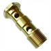 Double Banjo Stem BSPP 3/8" | RM1713 - FluidAirFittings