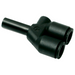 Parker-Legris LF3000 Y Connector  | Stem & Tube 8mm | 31420800 - FluidAirFittings