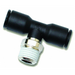 Parker-Legris LF3000 Series Male Stud Branch Tee BSPT 1/4"- 12mm Tube | 31081213 - FluidAirFittings