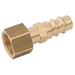 Rectus Brass 65KS Weld Adaptor Oxygen BSPP Female - BM65SIW17 | Oxygen 3/8" BSPP Female | 65SSIW17MXX - FluidAirFittings