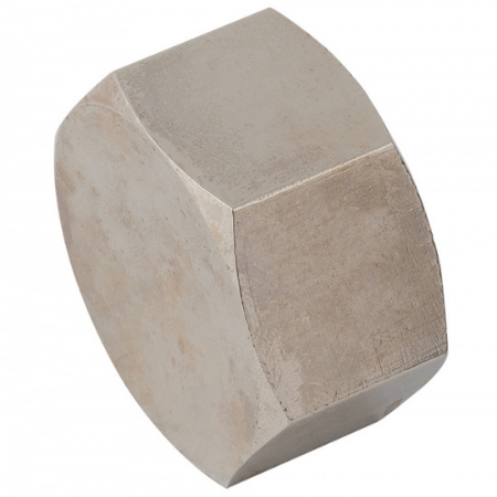 Nickel Plated Female Cap End | 1/4" BSPP Female Thread | CAP04NP - FluidAirFittings