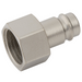 Rectus Nickel Plated 27KA Series Adaptor BSPP Female Interchanges with Rectus 41/1700/1727, Tema 1700 and Cejn 410. | 3/4" BSPP Female | 27SFIW26SXN - FluidAirFittings