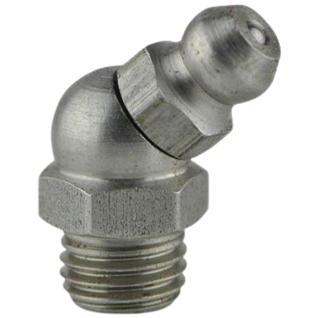 GROZ Grease Nipple 45º Stainless Steel | M8 x 1 | SSGNM845