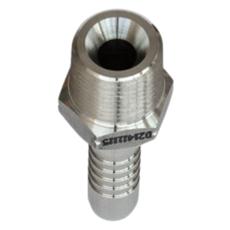 Dicsa Stainless Steel - Hose Tail - NPT Male | 1.1/4" | SSNPT/20/20/M
