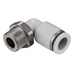 XHnotion Male Stud Elbow BSPT 1/4" - 12mm Tube | WPL12-02 - FluidAirFittings