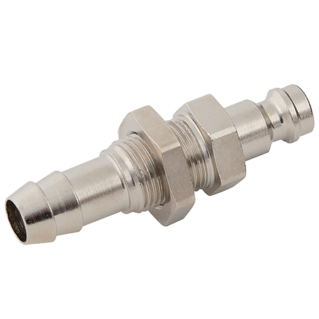 Rectus Nickel Plated 21KA Series Adaptor Panel Mounting Hosetail Inter ...