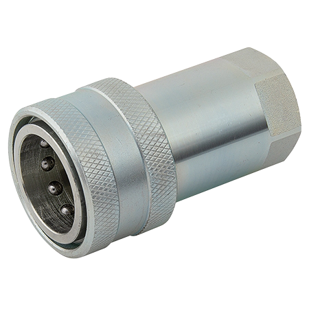 Holmbury Hydraulic Coupling Poppet Style Female Carrier - DIN V Series | G3/8 BSPP | DINV10-F-06G