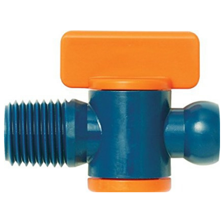Tap Valve Male Thread to Socket 1/2'' Coolant Push-In & Plastic Fittings - BCH08-14 | 3/4" | BCH08-14