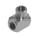 Burnett Hillman Fixed 90º Compact Elbow | NPTF Female (a) 1/4" | NPTF Female (b) 1/4" | BUH-06075 - FluidAirFittings