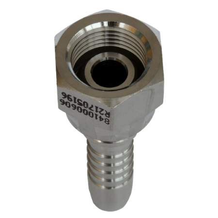 DICSA Stainless Steel 316 - Hose Tail -BSPP Female Swivel Coned Seat | 3/4" | SSBSP/12/12/FM