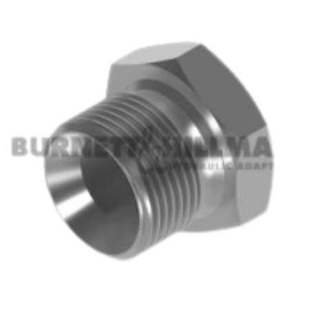 Burnett Hillman BSPP Male 60º Coned Plug | BSPP Male 3/8" | BUH-09052 - FluidAirFittings