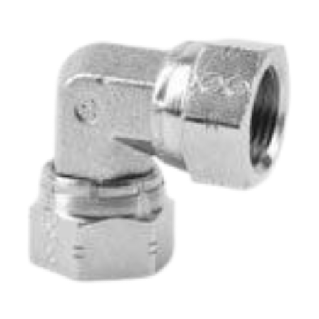Parker EqualSwivel Elbow 60º Coned | BSPP Female 1" | 120 Pressure (bar) | 16E6MK4S