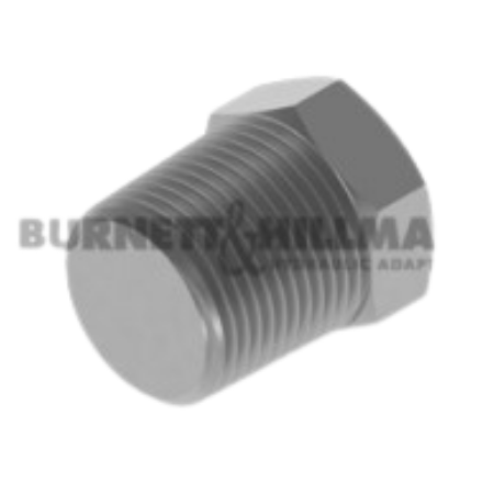 Burnett Hillman NPTF Solid Plug | NPTF Male 1.1/4" | BUH-09107 - FluidAirFittings
