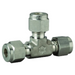 Ham-Let Stainless Steel 316 Union Tee Imperial | 3/8" Tube O/D | 764L-SS-3/8 - FluidAirFittings