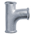 E.E Malleable Tee 45º Equal Galvanised | 1/2" BSPP Female Thread | EEGFET4508 - FluidAirFittings