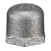 Crane Malleable M185G Galvanised Hexagon Cap | 1/2" BSPP Female  | 0CC02597F - FluidAirFittings
