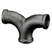 Crane Malleable M197B Black Twin Elbow | 3/4" BSPP Female | 0CC02870D - FluidAirFittings