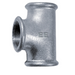 E.E Malleable Equal Tee Galvanised | 1/8" BSPP Female Thread | GFET02 - FluidAirFittings