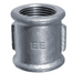 E.E Malleable Pipe Fittings Equal Socket Galvanised | 1/4" BSPP Female Thread | EEGFFA04 - FluidAirFittings