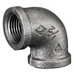 Crane Malleable M151G Galvanised Equal Elbow | 2" BSPP Female Thread | 0CC01393Q - FluidAirFittings