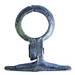 Malleable Pipe Fittings School Board Pipe Brackets Galvanised | Nominal Bore 1.1/4" (32mm) | GSB20 - FluidAirFittings