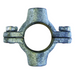 Malleable Pipe Fittings Double M10 Tapping Pipe Ring Galvanised | Nominal Bore 1/4" (8mm) | GDTP04 - FluidAirFittings