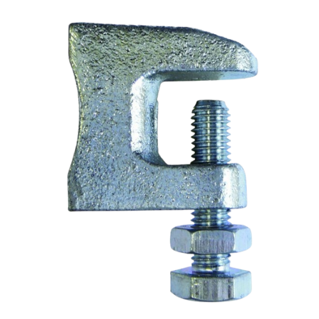 Malleable Pipe Fittings Galvanised Beam Girder Clamp | Size M12 | GGCM12