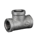 Crane Malleable M161G Galvanised Equal Tee | 1" BSPP Female | 0CC01573S - FluidAirFittings