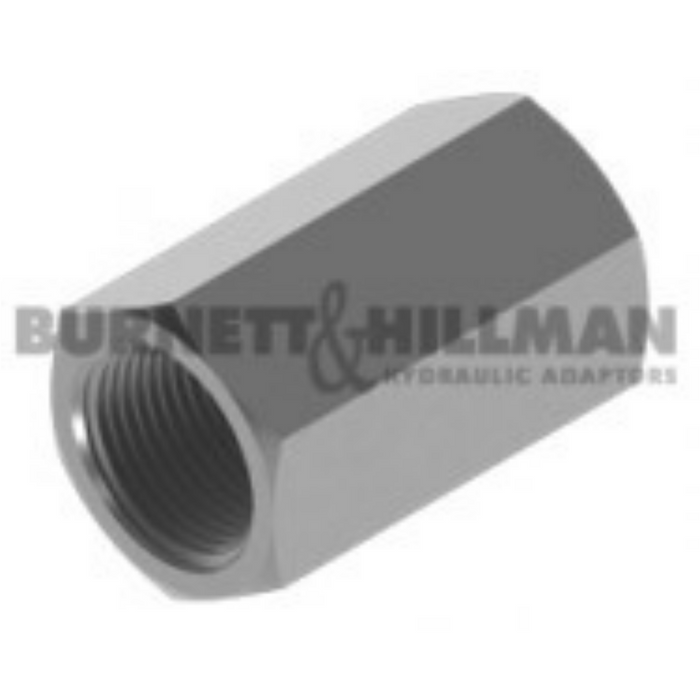 Burnett Hillman NPTF Fixed Female Hexagonal Adaptor | NPTF Female 1/8" | BUH-08095 - FluidAirFittings