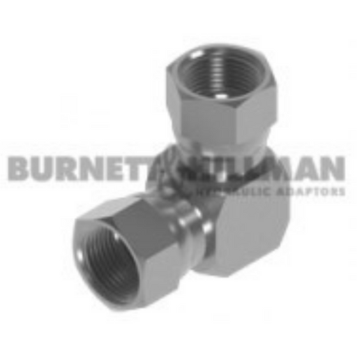 Burnett Hillman 90ºSwivel Compact Elbow | JIC Female (a) 7/16" | JIC Female (b) 7/16" | BUH-05075 - FluidAirFittings
