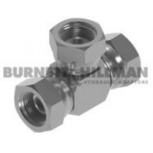 Burnett HillmanSwivel Tee | BSPP Female 1/8" | BUH-01975 - FluidAirFittings