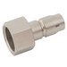 Rectus Nickel Plated 34KA Series Adaptor BSPP Female Interchanges with Atlas QIC 15. | 1/2"BSPP Female | 34SFIW21SXN - FluidAirFittings
