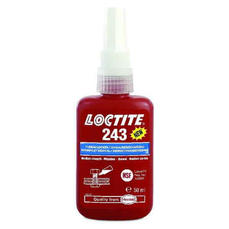 Loctite 243 Medium Duty Threadlocker | Pack Size 50ml | LOC-135278