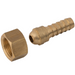 Oxygen Hosetail | 3/8" Right Hand BSPP Female | 1/4" Hosetail | GO06/04 - FluidAirFittings