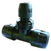 Parker Legris Transair Reducing Tee Fitting | Tube O/D 50(mm) - Tube O/D 40(mm) | 6604.50.40 - FluidAirFittings