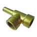 ENOTS Equivalent 34034104 | Stem Run Tee Connector | 1/4" Tube O/D/ Stem O/D | CITRS04 - FluidAirFittings