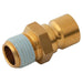 300/87 Series Adaptors 1/4" BSPT Male  | MA04300 - FluidAirFittings