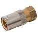 200/86 Series Straight Coupling BSPP | 1/4" Female Valved | MCFV04200 - FluidAirFittings