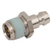 Mould Series Adaptors Valved 3/8" BSPT Male | HMAV06/13 - FluidAirFittings