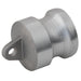 Cam & Groove Couplings Aluminium Dust Plug Fittings | Size 1.1/2" | DP24AL - FluidAirFittings