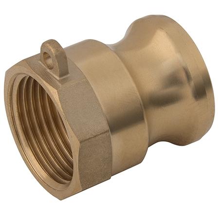 Cam & Groove Couplings Brass Female Threaded Plug Type A | Size 3/4" | A12B