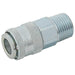 PCL KF Couplings 13 Series | 1/2" BSPT Male | AC78JM - FluidAirFittings