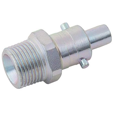 PCL Instant Air Fixed Adaptors Steel Broomwade Type 3/8" BSPT Male | AA5103