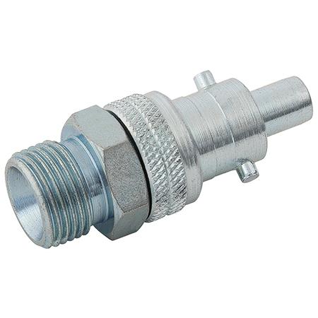 Instant AirSwivel Adaptors Steel Broomwade Type 1/4" BSPP Male | AA5302 - FluidAirFittings