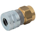 Parker Schrader Heavy Duty Couplings 68 Series | 3/8" BSPP Female | 1095EL-12 - FluidAirFittings