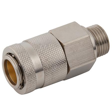 Pneumatic Quick Fit BE-68 Heavy Duty Couplings | 3/4" BSPP Male | B6812M